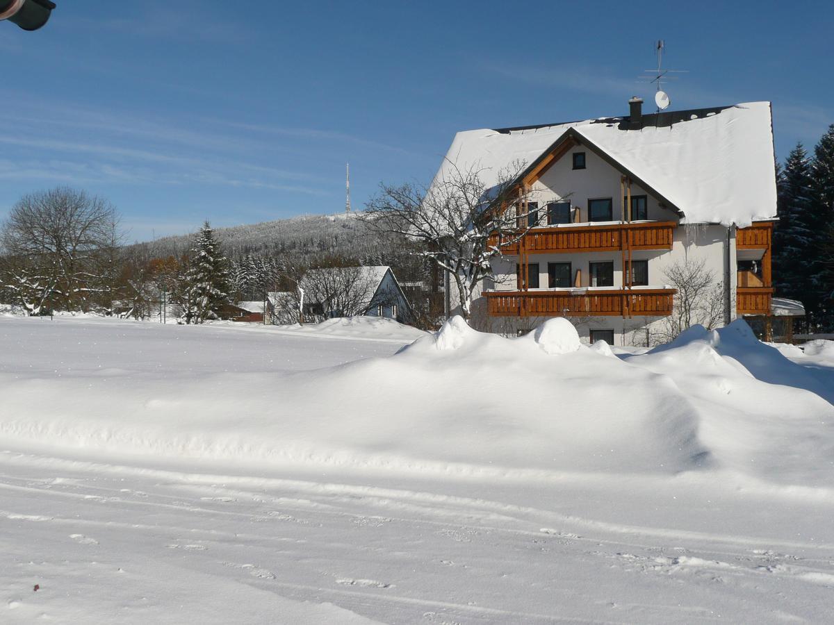 Hotel Bergblick Warmensteinach Bagian luar foto